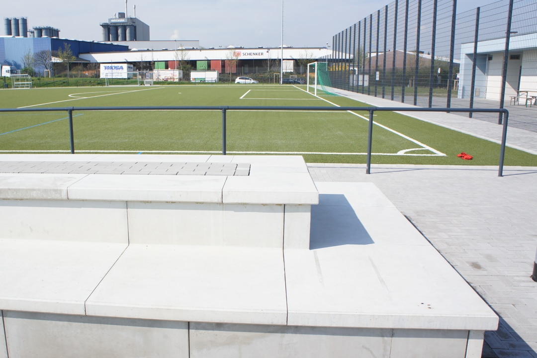 Neubau, Bezirkssportanlage Hardenbergstraße, Mülheim an der Ruhr