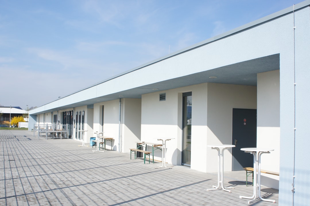 Neubau, Bezirkssportanlage Hardenbergstraße, Mülheim an der Ruhr