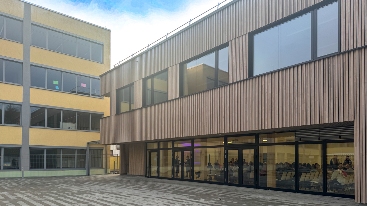 Neubau, Berufliche Schule mit Tiefgarage, Albstadt