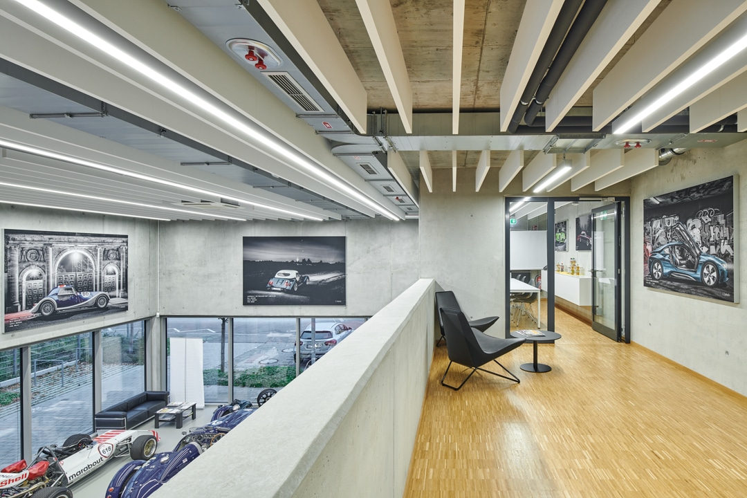 Neubau Classic Car Refugium in Filderstadt