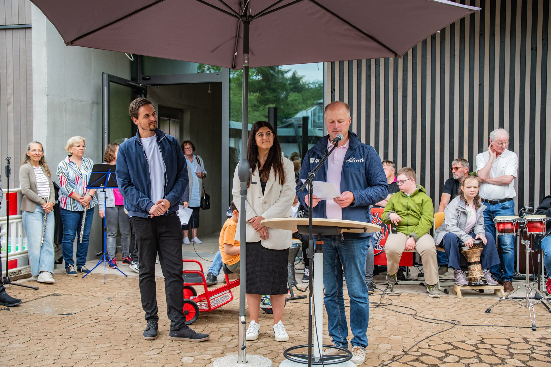 Schuldorf am Favoritepark Einweihung Schuldorf am Favoritepark