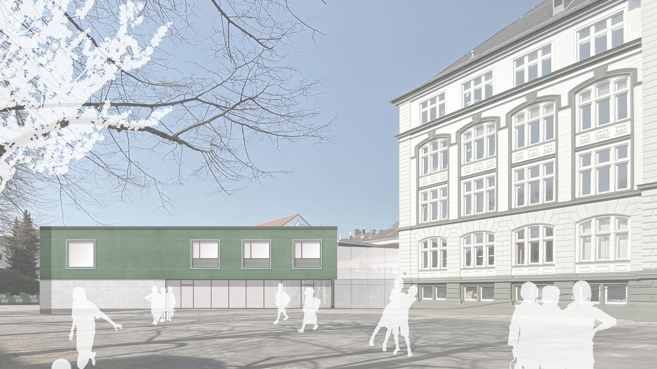 Erweiterung Gertrud-Bäumer-Gymnasium, Remscheid Erweiterung Gertrud-Bäumer-Gymnasium, Remscheid