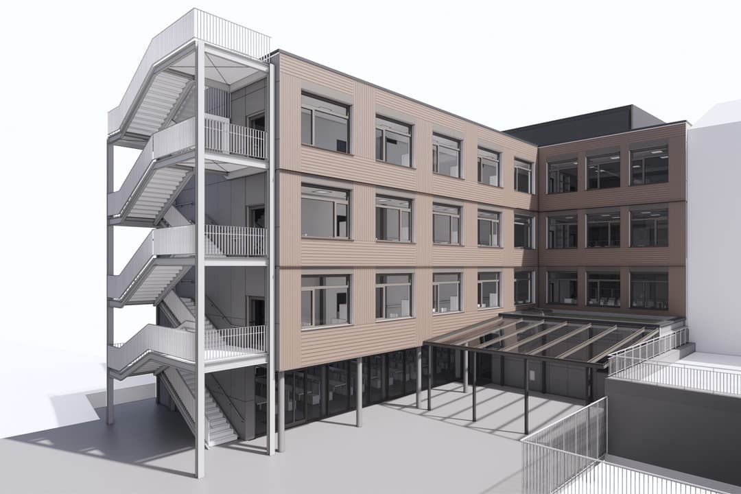 Umbau und Erweiterung Jahnschule, Krefeld