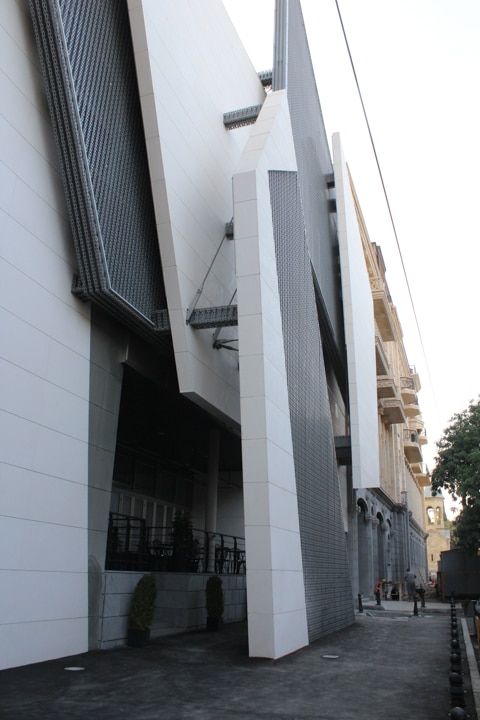 Neubau Museum of Fine Arts in Tiflis, Georgien