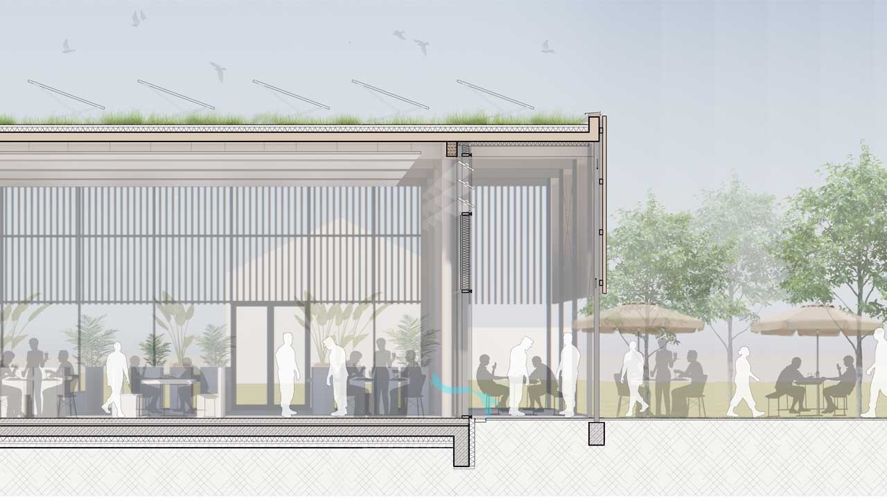 Neubau Wirtschafts- und Betreuungsgebäude, Rommelkaserne, Dornstadt