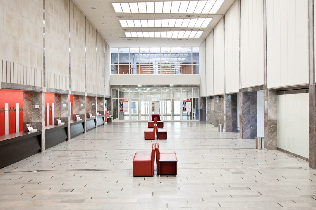 Umbau, Sanierung und Erweiterung, Saalbau Essen