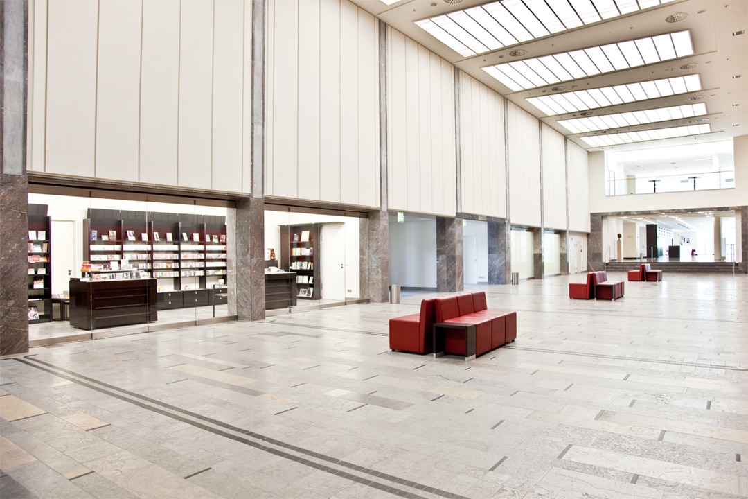 Umbau, Sanierung und Erweiterung, Saalbau Essen