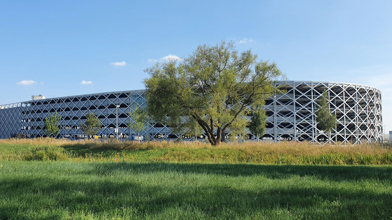 Neubau Parkhaus Schüller Möbelwerk KG, Herrieden