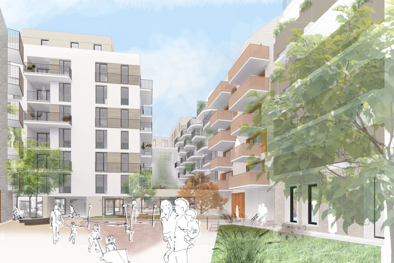 Machbarkeitsstudie und Neubau Urbanes Quartier in Esslingen