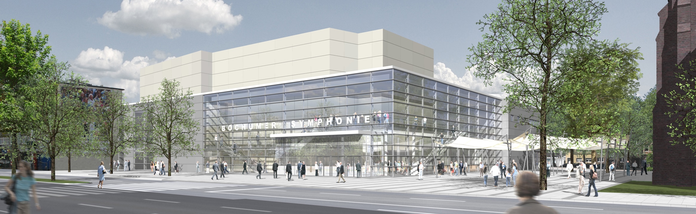 Wettbewerb und Neubau der Bochumer Symphonie