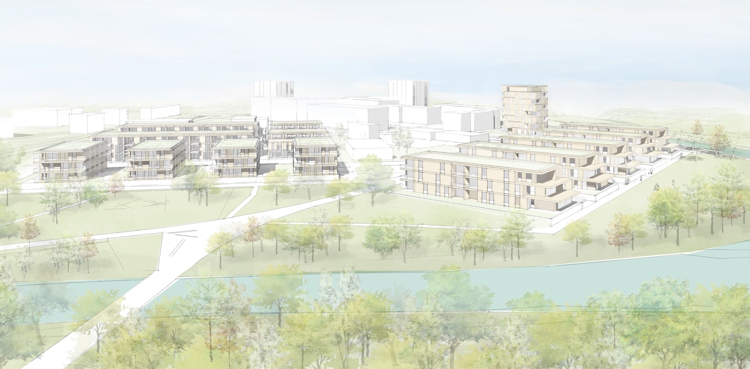 Wettbewerb Wohnbebauung Auwiesen