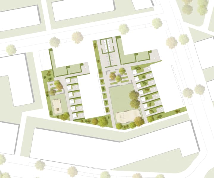 Architekten- und Investorenwettbewerb: Anerkennung für Wohnquartier, Wernau am Neckar