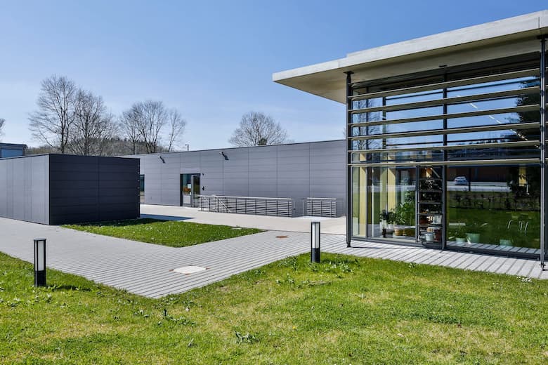 Neubau, Wirtschafts- und Betreuungsgebäude, Pfullendorf